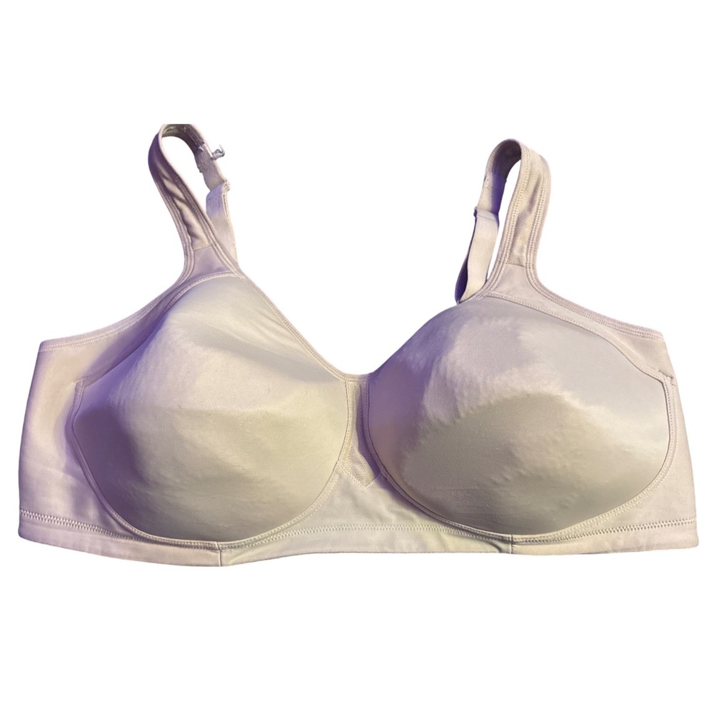 Vanity Fair Women's Full Figure Beige Full Coverage Bra Size 44DD Style 7600